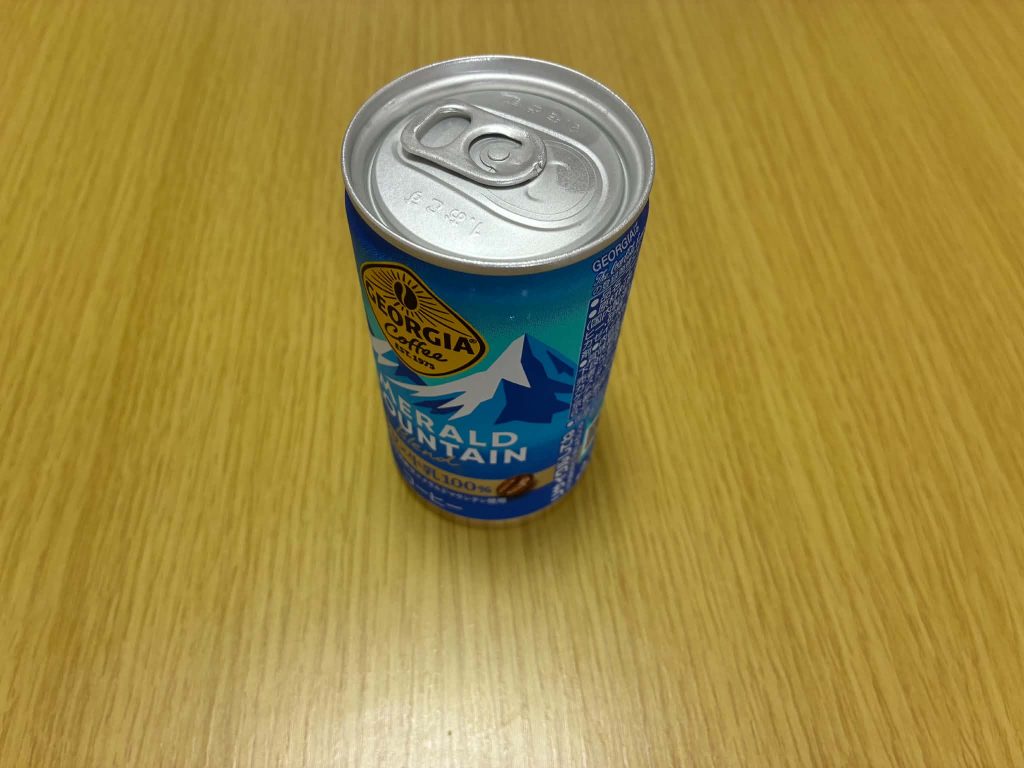 エメラルドマウンテンブレンドの缶コーヒー