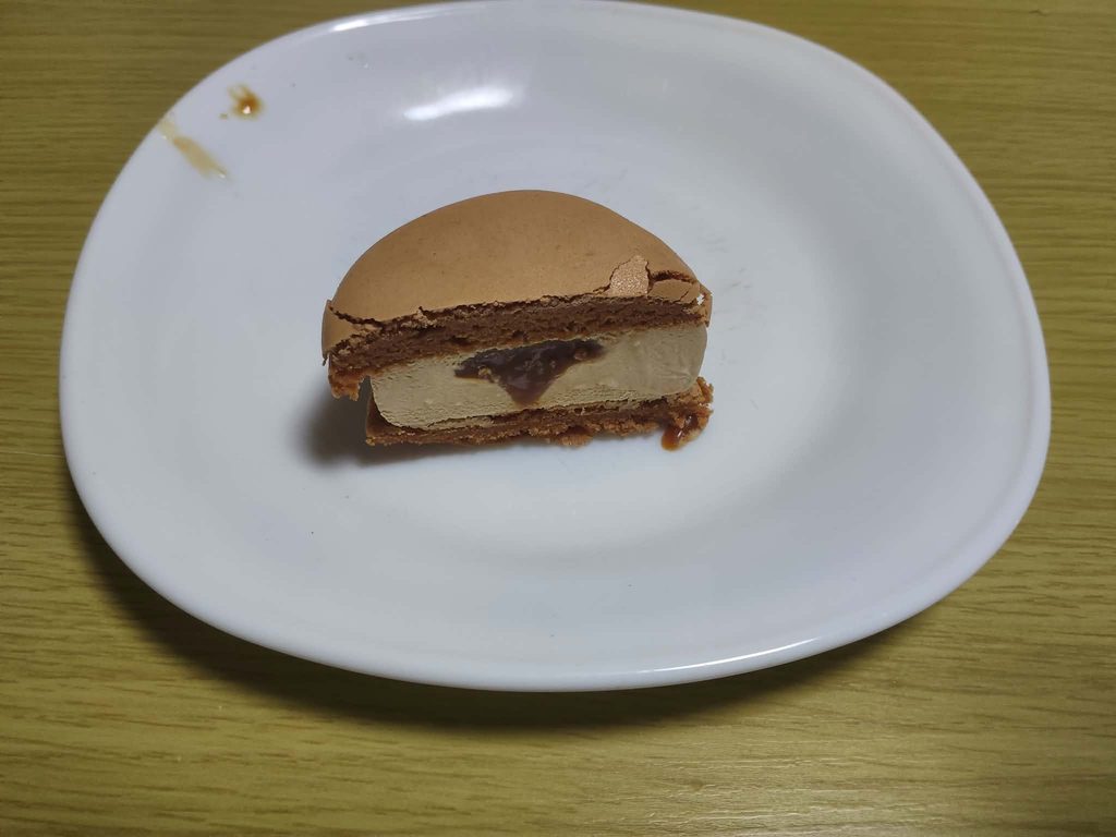 マカロンアイスキャラメルのキャラメルソース